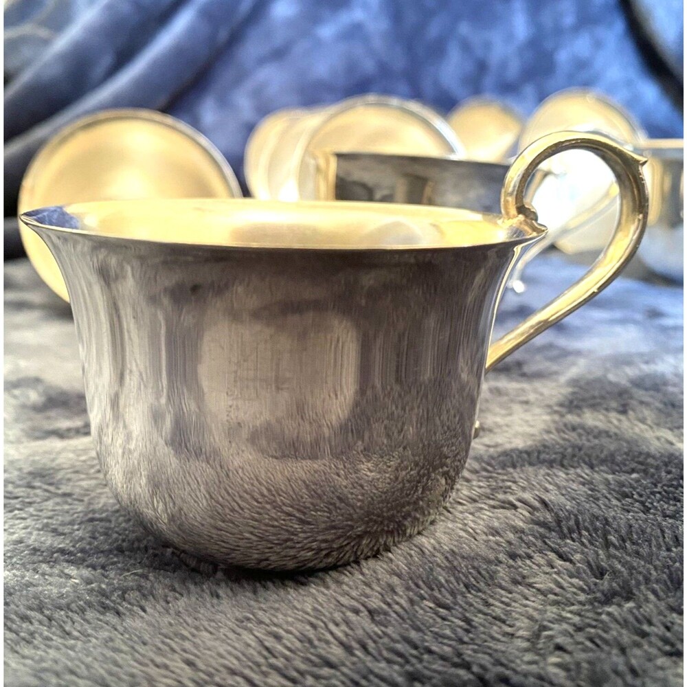 Gorham YC790 Silverplated Punch Cups 12 Vintage Wedding Party Drinkware